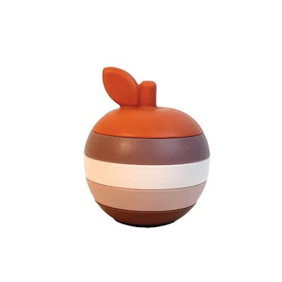 Silicone Stacking Apple Holiday Sensory