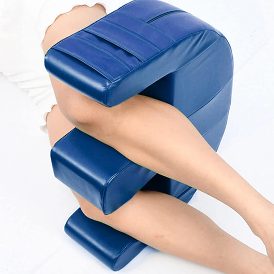 Multifunctional Elderly Turnover Device Disability Aids Leg Turn Over Pad U Pillow, Foam, for Patients Caring Detachable Help Turn Over (Blue) Adult