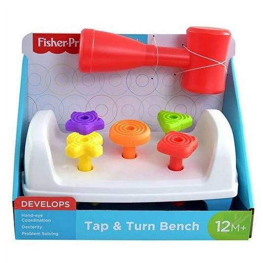 Fisher Price DP Tap & Turn Bench Learn Holiday